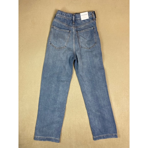 Seraphine Petite Wide Leg Mid Maternity Jeans Womens US 2 Blue Denim - Picture 13 of 16